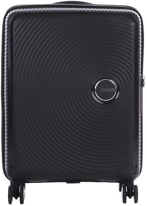 American Tourister Soundbox Spinner S maleta de cabina expandible negra 55cm