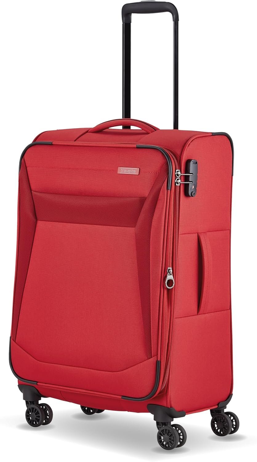 travelite Chios maleta blanda 4 ruedas tamaño M 67 cm 60 litros cerradura TSA